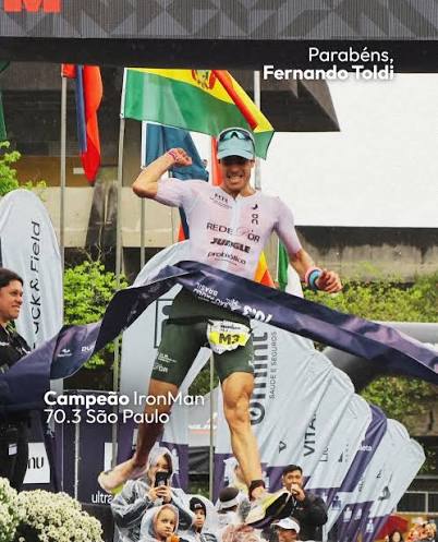 Fernando Toldi vence o Ironman 70.3 São Paulo